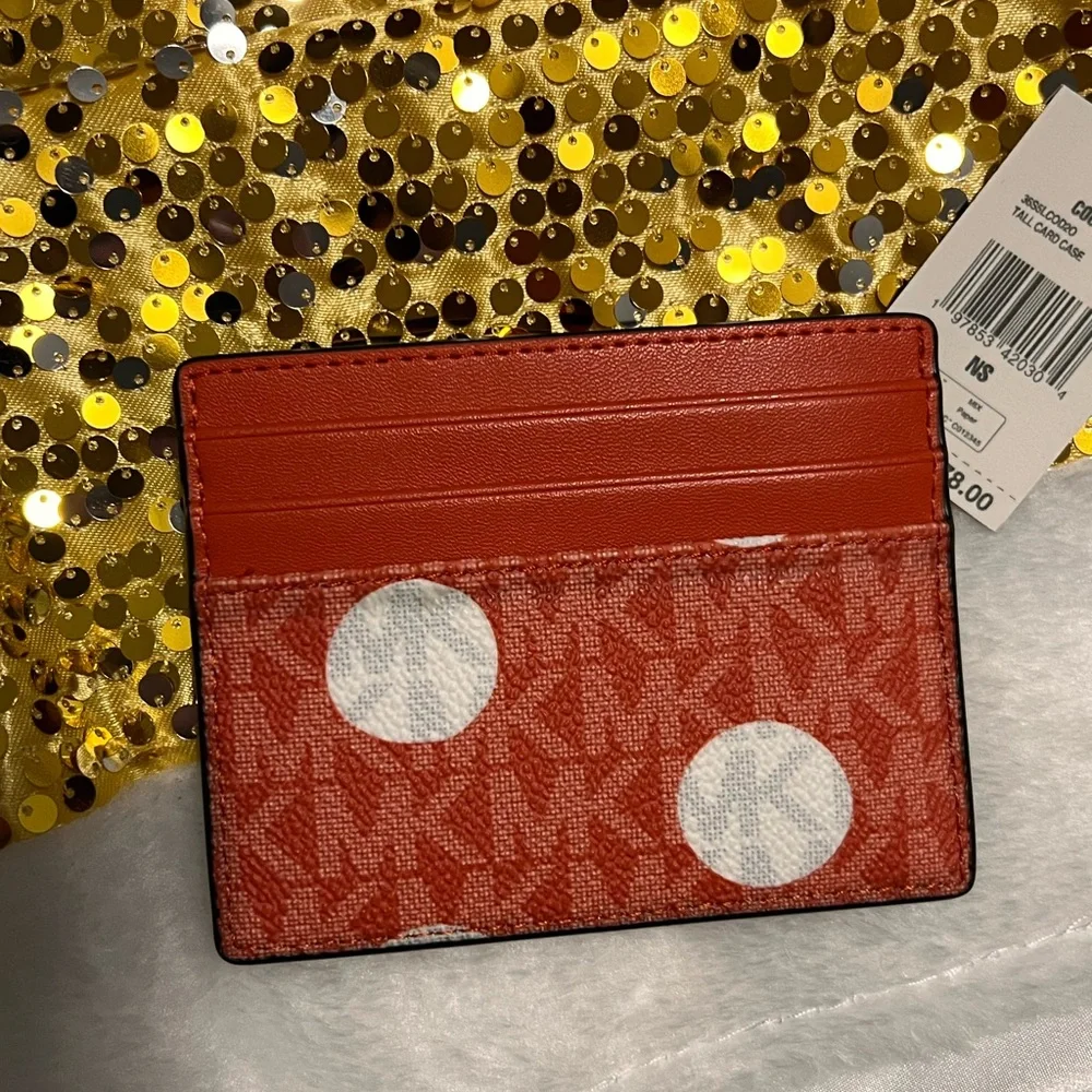 Michael Kors Red Card Holder
